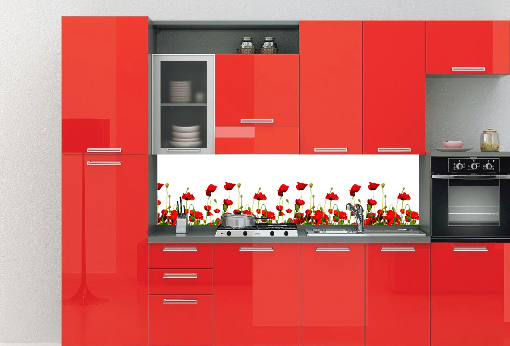 Tende a vetro cucina moderna : tende a vetro per cucina moderne ...