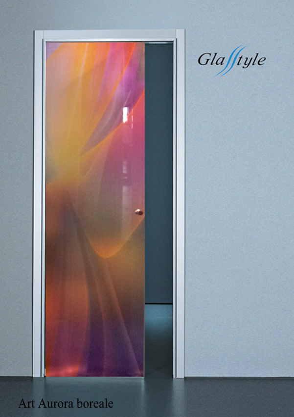 astratto quadro in vetro tuttovetro aurora boreale porta vetro padova fiera di padova porte moderne in vetro porte scorrevoli moderne porte a battente moderne arredo design italy venicefinestre restauro cristallo vetrata vetrate