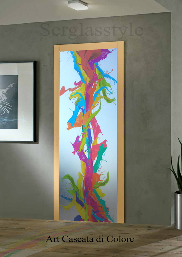 prospettiva serglas com box doccia con immagini box cascata di colore porte vetro satinate acidate sabbiate lavorate con immagini ristrutturazione vetri venezia milano lombardia roma lazio veneto serglas com cristallo box doccia su misura venezia veneto roma italia milano cristallo design in vetro scorrevole mantovana binario acciaio ruote design italy venice in vetro antisfondamento realizzati su misura arredare arredo casa hotel