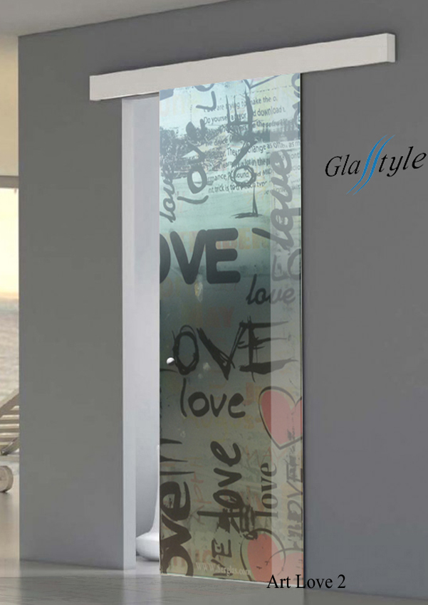 love 2 cristallo ristrutturazione incentivo casa albergo porta moderna in vetro stampato immagine su vetro porta tuttovetro venezia in vetro antisfondamento realizzati su misura arredare arredo casa hotel