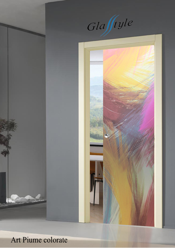 piume colorate serglas com venezia padova treviso milano roma verona vicenza tuttovetro scorrevole porte scorrevoli porte casa casa ristrutturazione vetri stampati quadri in vetro vetreria veneto in vetro antisfondamento realizzati su misura arredare arredo casa hotel