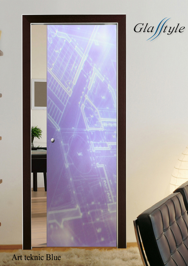 teknic blue porta scorrevole porta moderna in vetro stampato immagine su vetro porta tuttovetro venezia in vetro antisfondamento realizzati su misura arredare arredo casa hotel